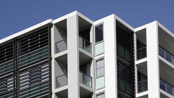 modern australian apartment building